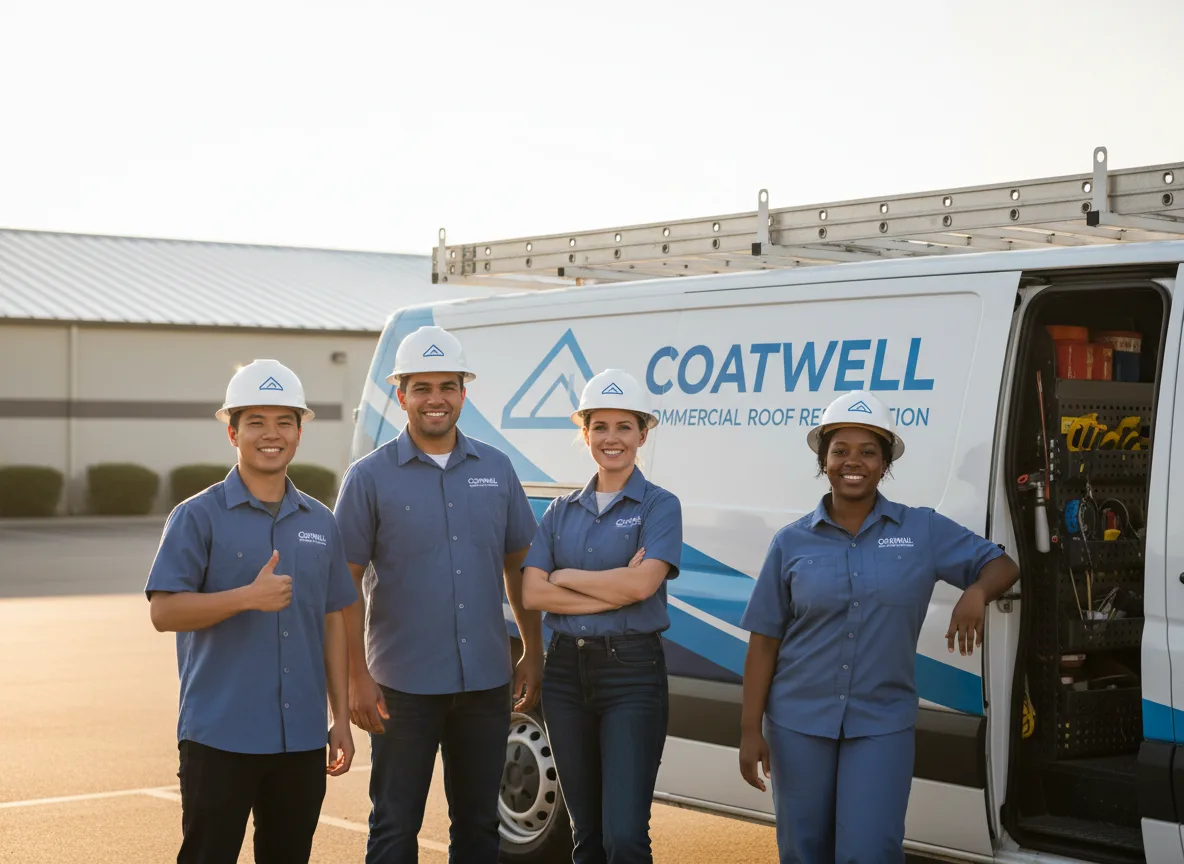 Commercial roof coating company in Sheldon, VT